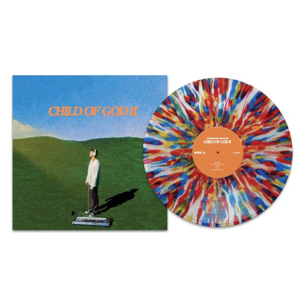 Forrest Frank Album cover and tye dye vinyl